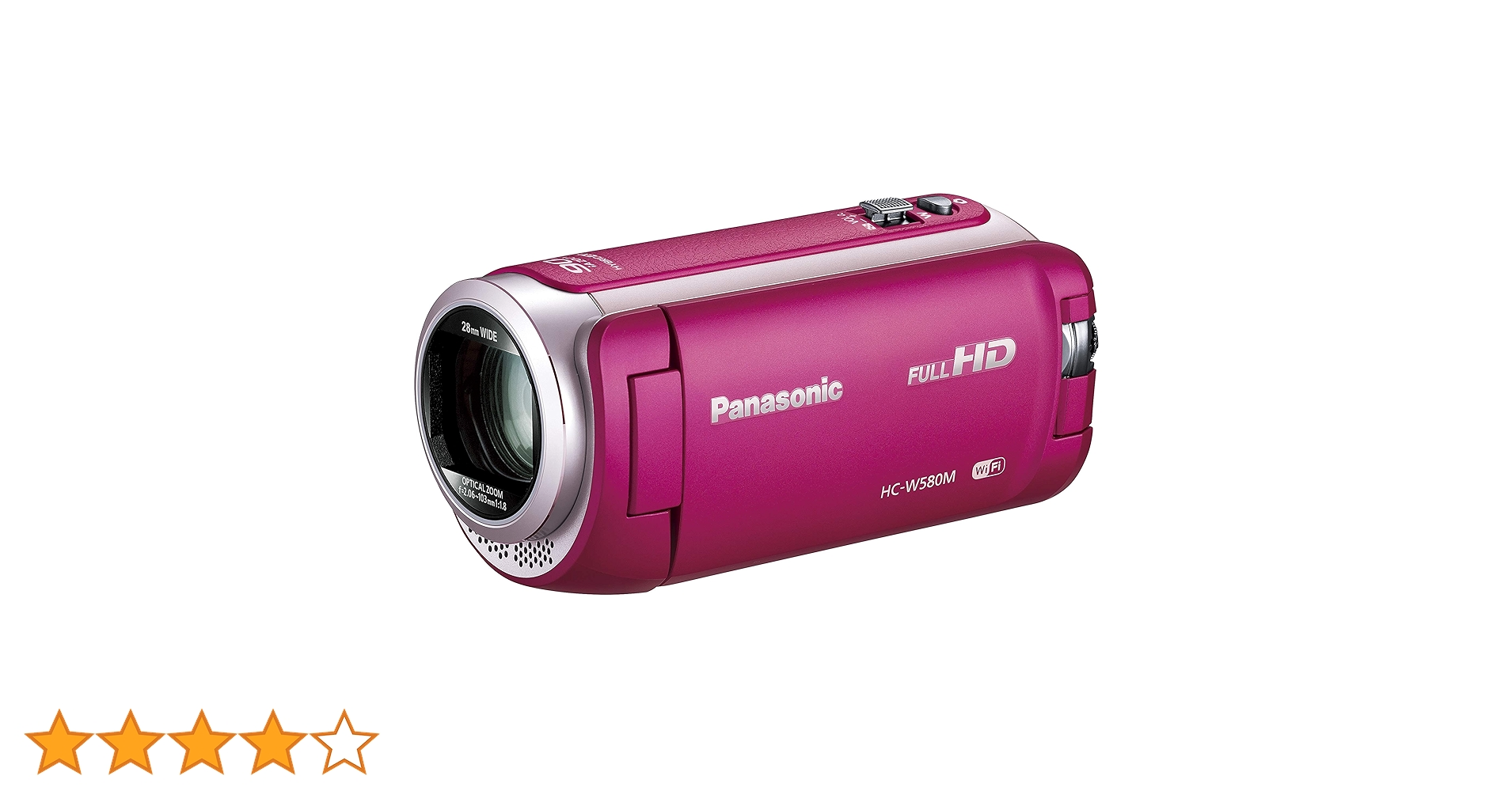 Amazon | パナソニック HDビデオカメラ W580M 32GB サブカメラ